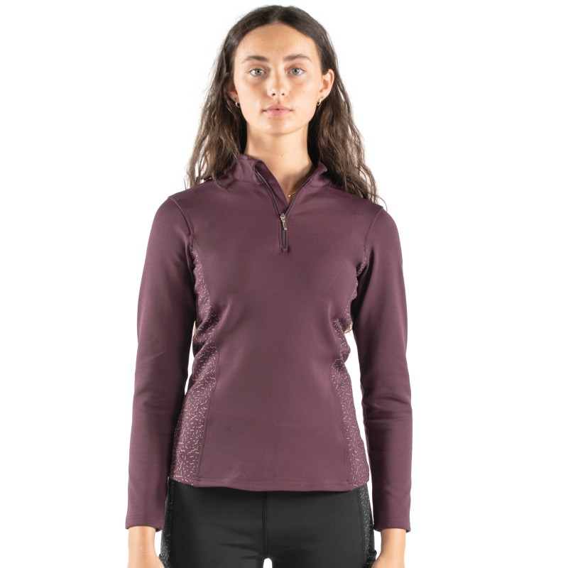 PS255L Hatfield Ladies Reflective Baselayer in Plum